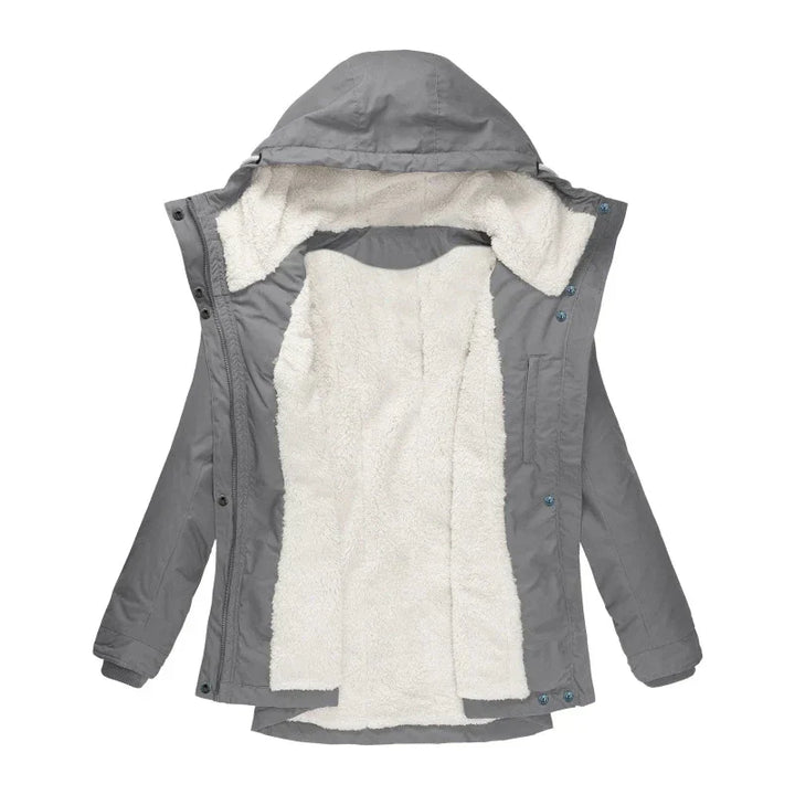 Mune | Winter Jacket with Hood for Women Quilted Winter Jacket