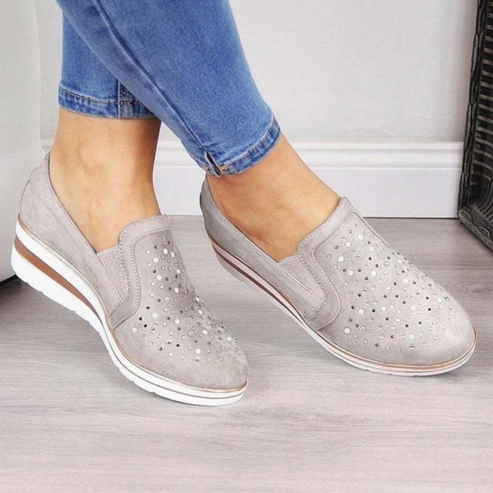 Casual wedge shoes