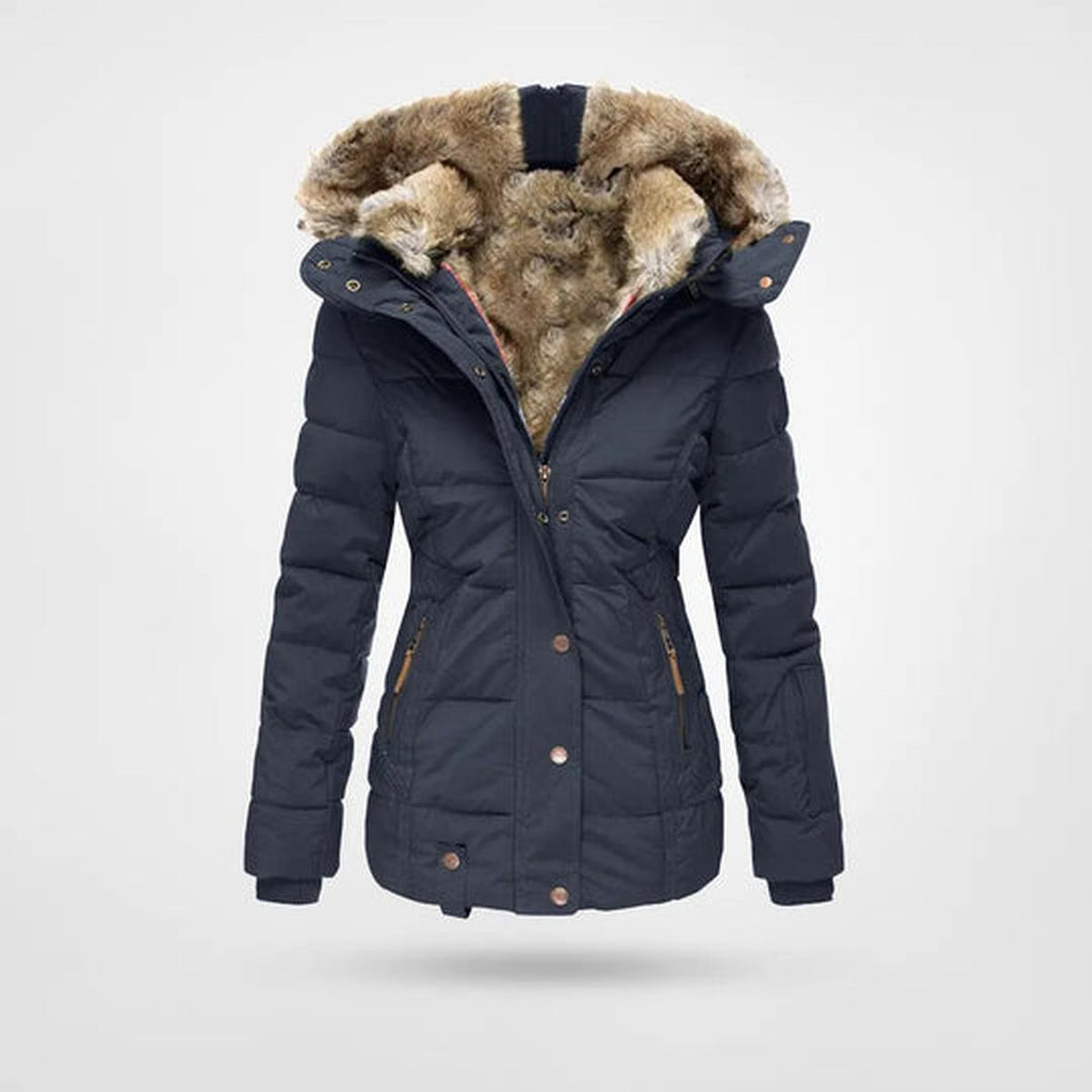 Mune | Women's Winter Jacket with Fleece Lining and Hood