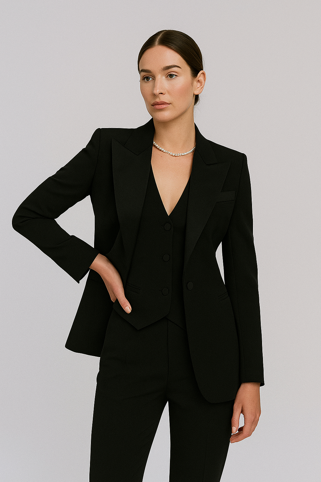 Women’s Three Piece Tailored Suit Set