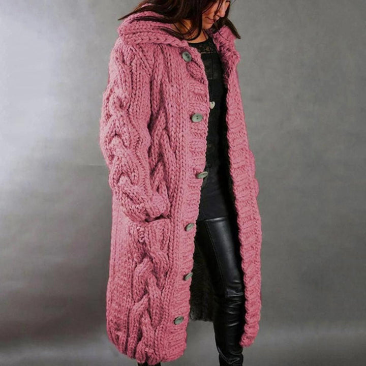 Mune | Women Cozy Knit Coat with Long Sleeves