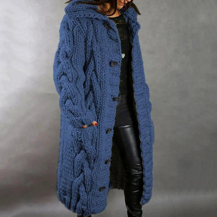 Mune | Women Cozy Knit Coat with Long Sleeves