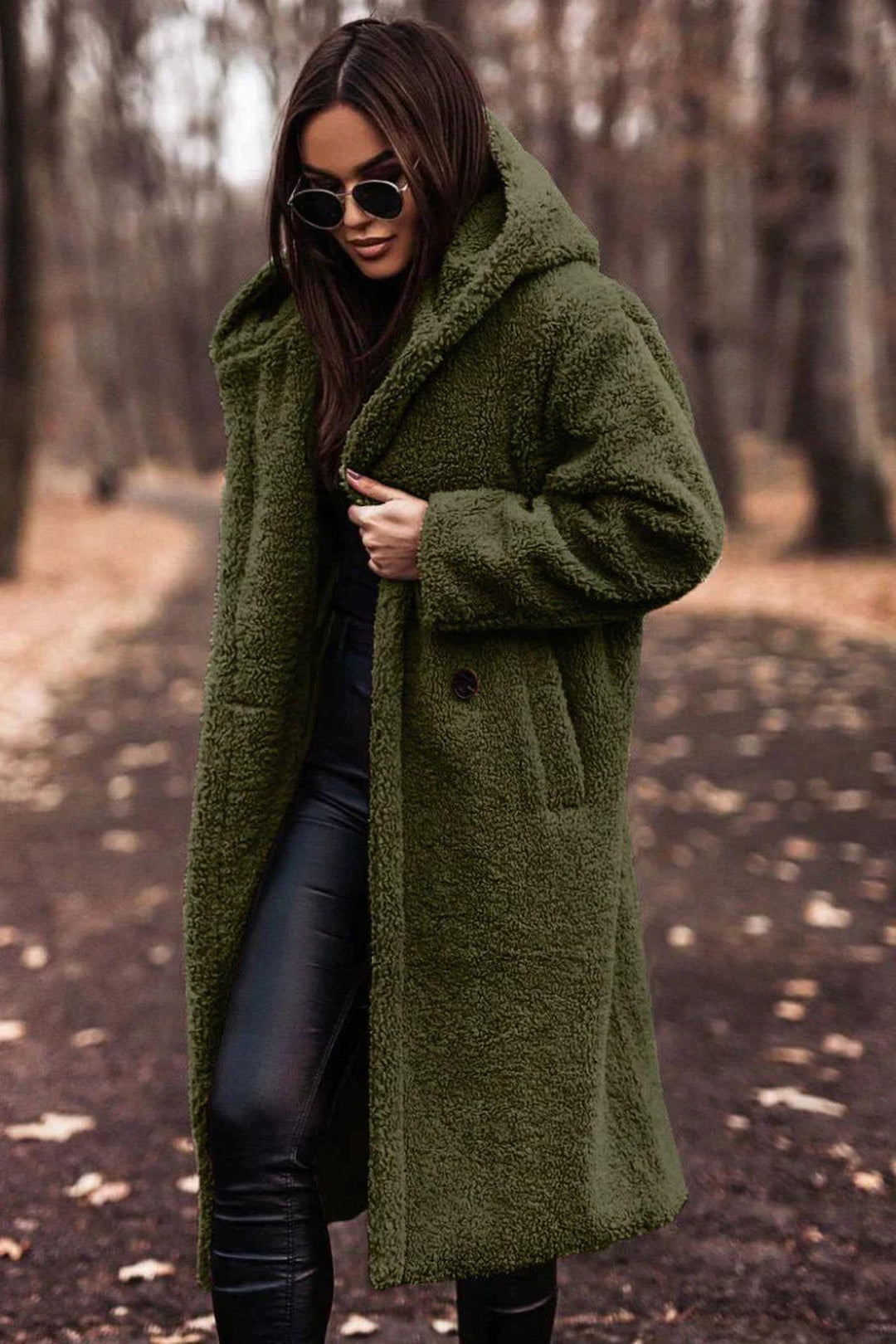 Mune | Women's Double-Breasted Trench Coat with Removable Belt