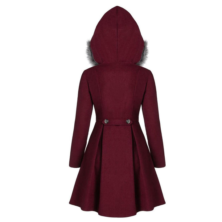Mune | Women's Double Zipper Winter Coat with Fur Hood