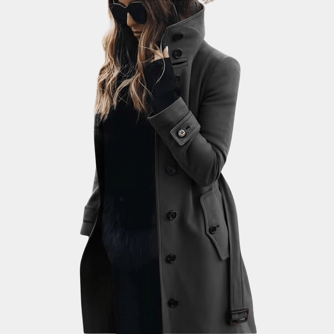 Mune | Women's Elegant Warm Trench Coat
