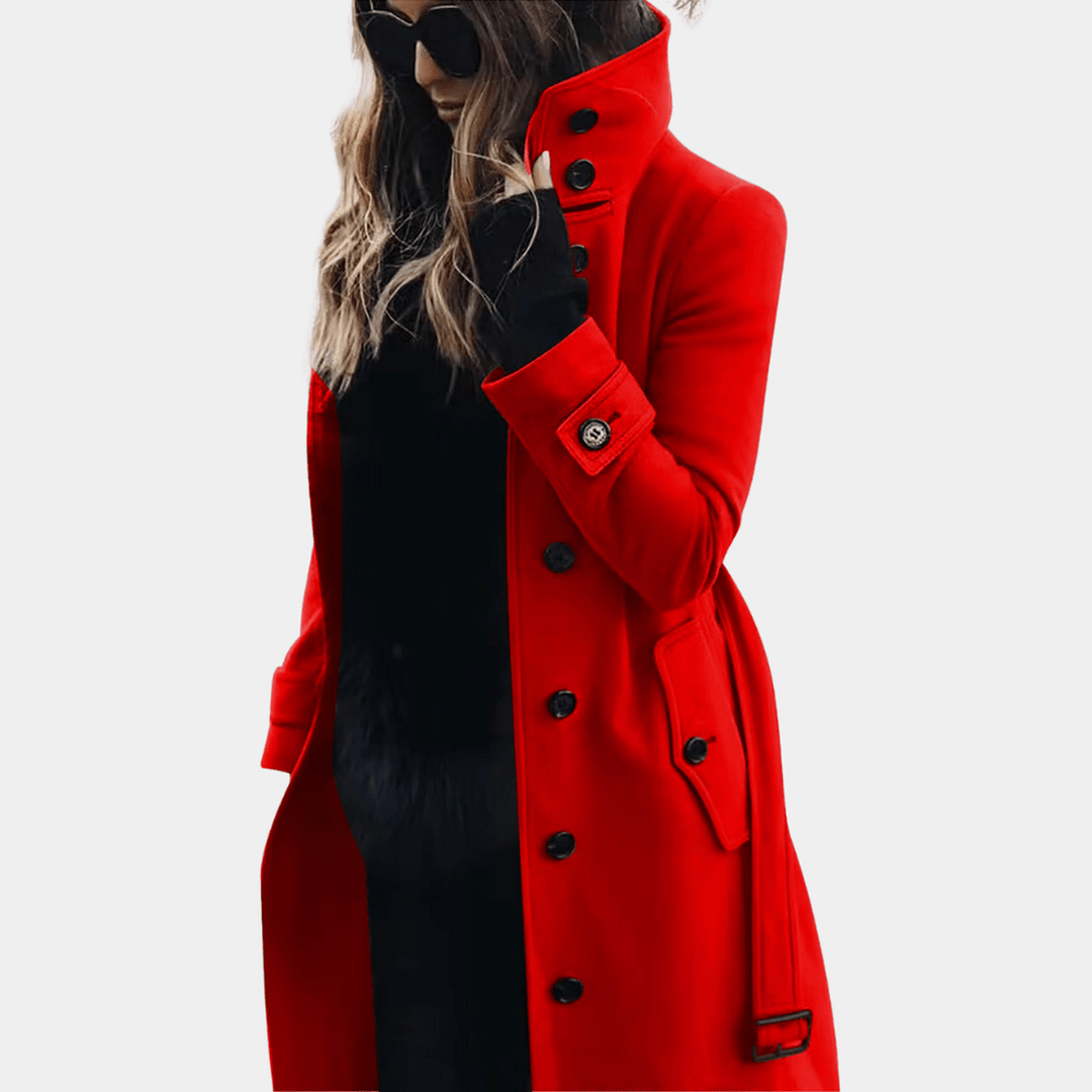 Mune | Women's Elegant Warm Trench Coat