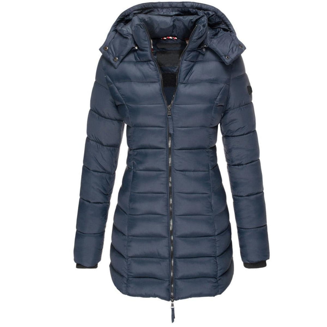 Mune | Women's Hooded Winter Down Jacket with Zipper