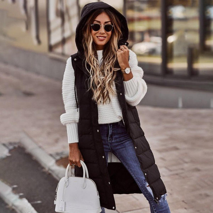 Mune | Women's Knee-Length Quilted Vest