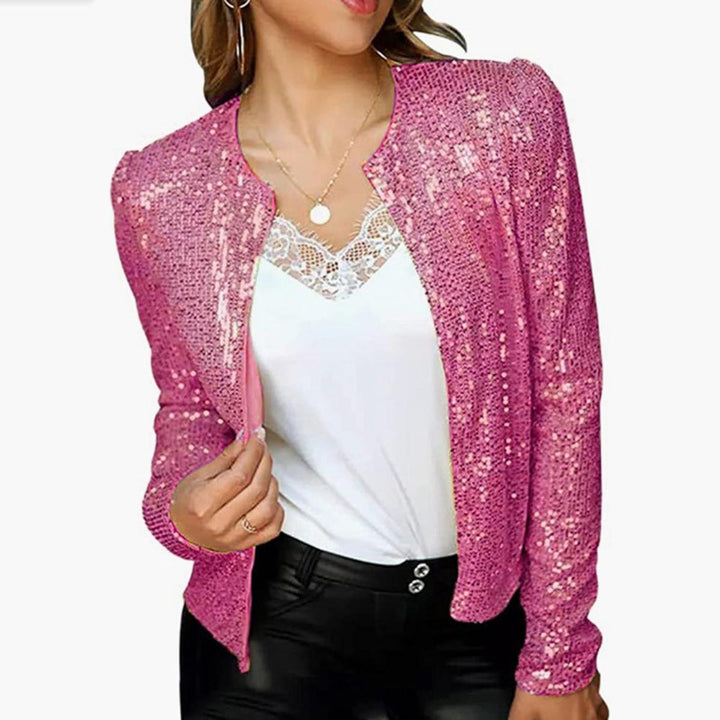 Mune | Women's Satin Blazer with Regular Fit
