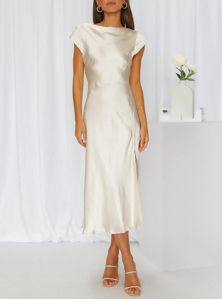 Women’s Slip Midi Length Minimalist Silhouette