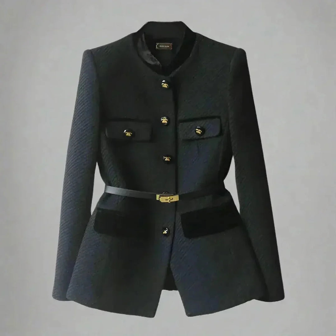 Mune | Women's Custom Tailored Wool Coat with Belt