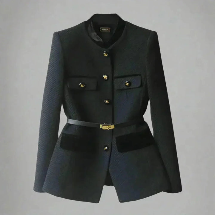 Mune | Women's Custom Tailored Wool Coat with Belt