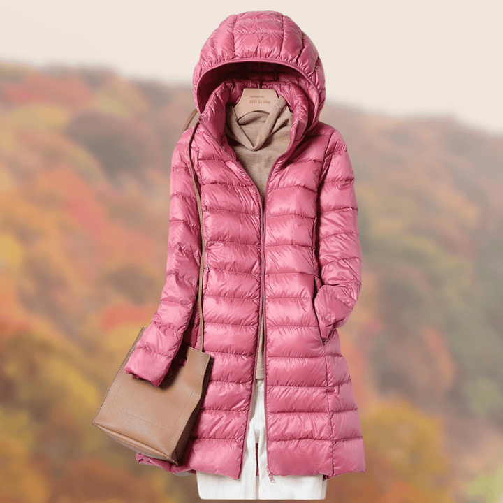 Mune | Women's Ultra Light Down Jacket with Hood