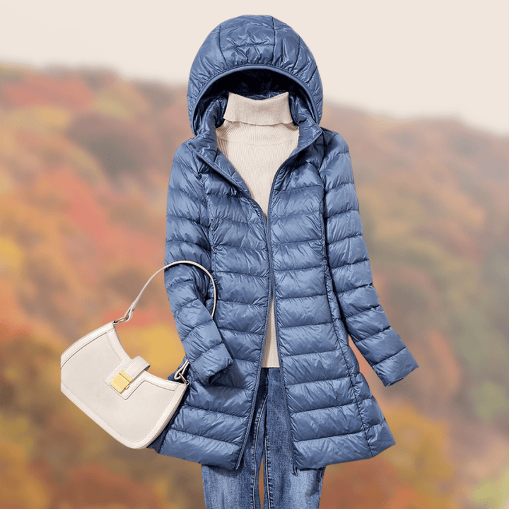Mune | Women's Ultra Light Down Jacket with Hood