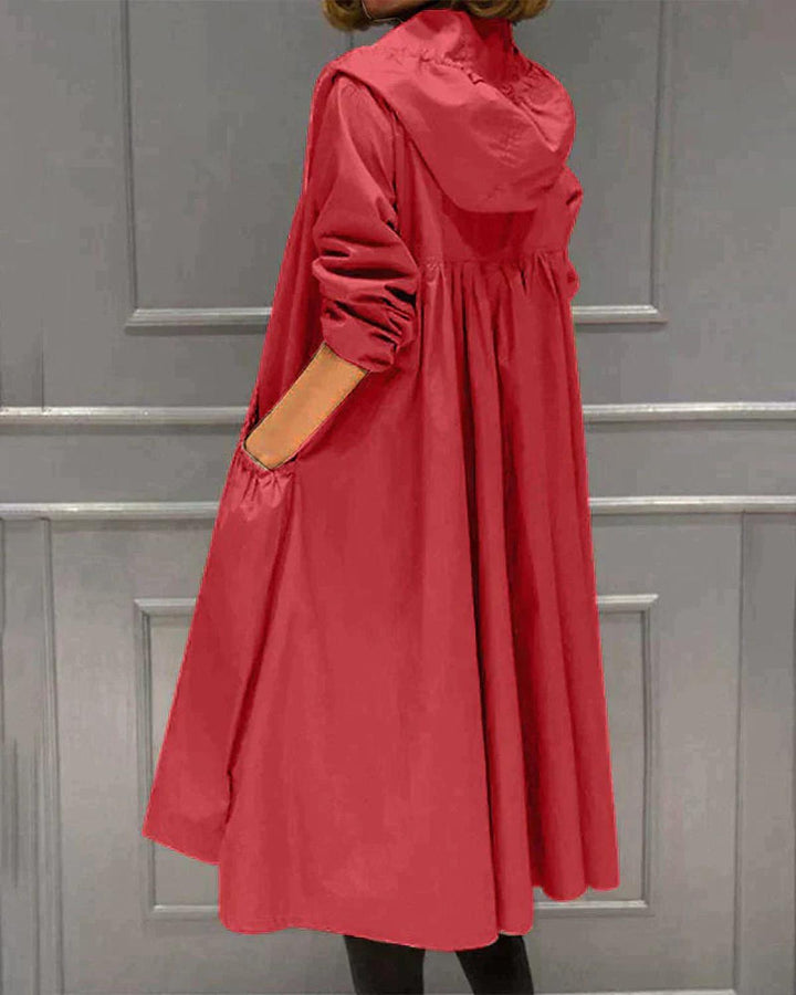 Mune | Women's  Knee-Length Hooded Jacket