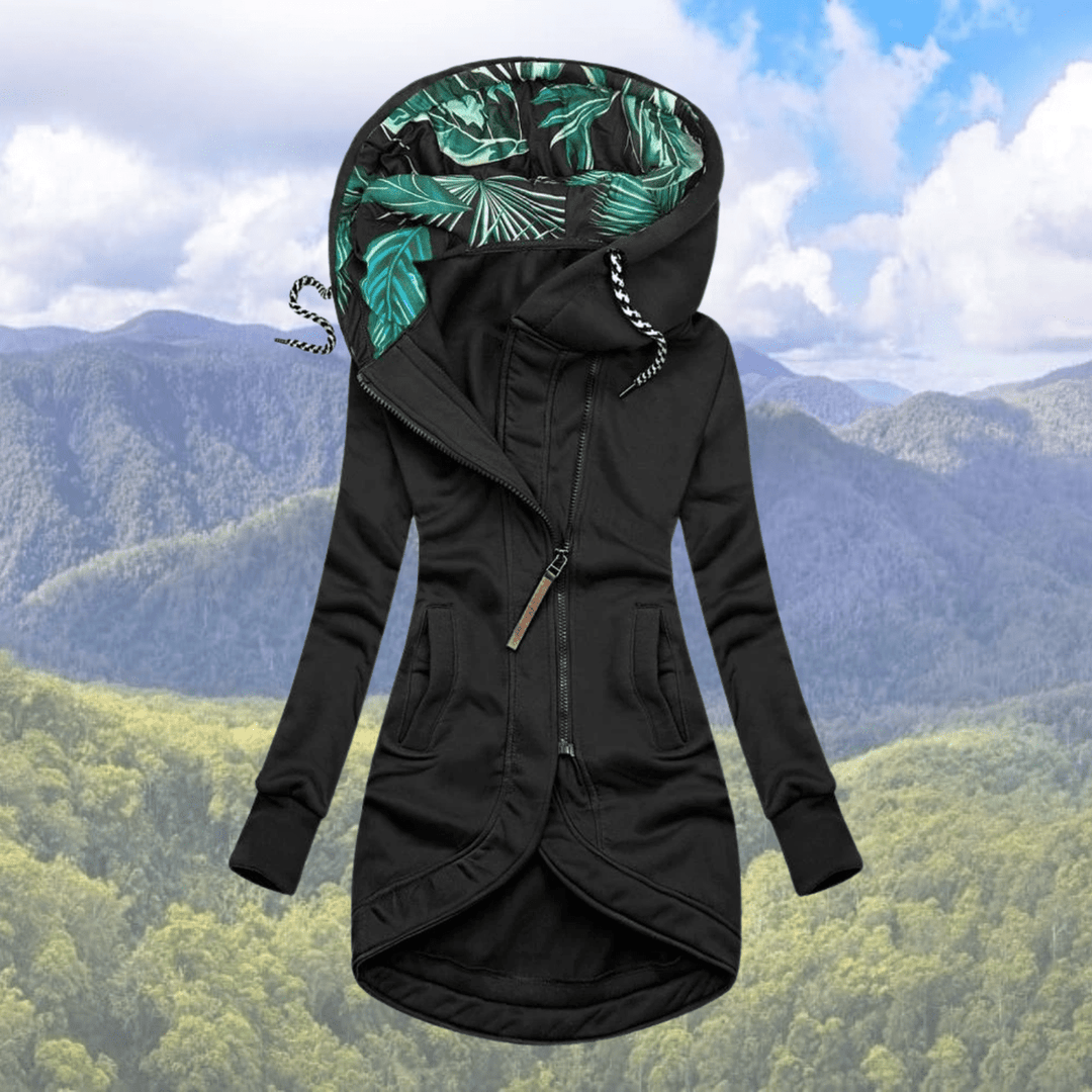 Mune | Women Winter Coat with Hood Design