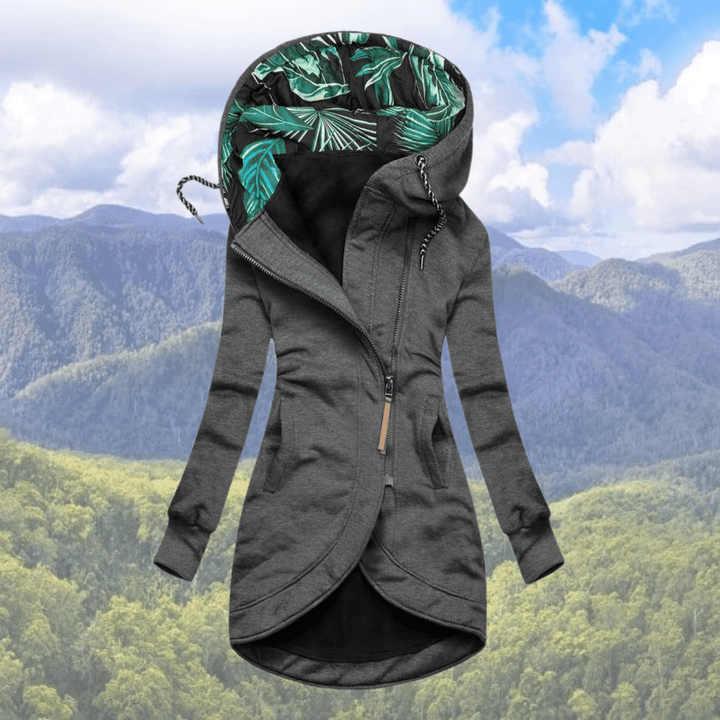 Mune | Women Winter Coat with Hood Design
