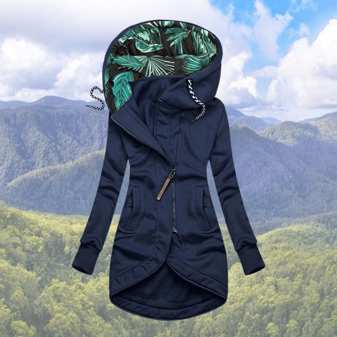 Mune | Women's Winter Coat with Hood Design