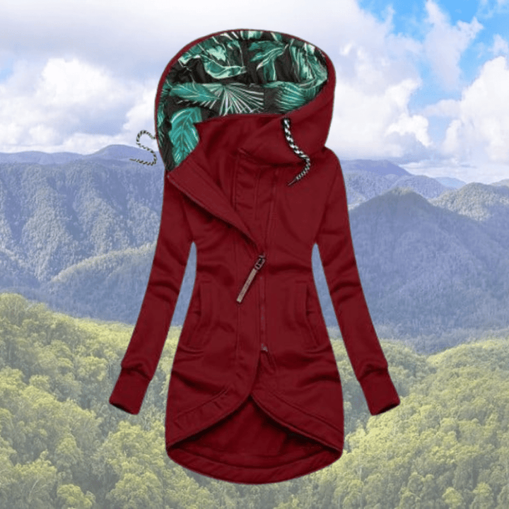 Mune | Women Winter Coat with Hood Design