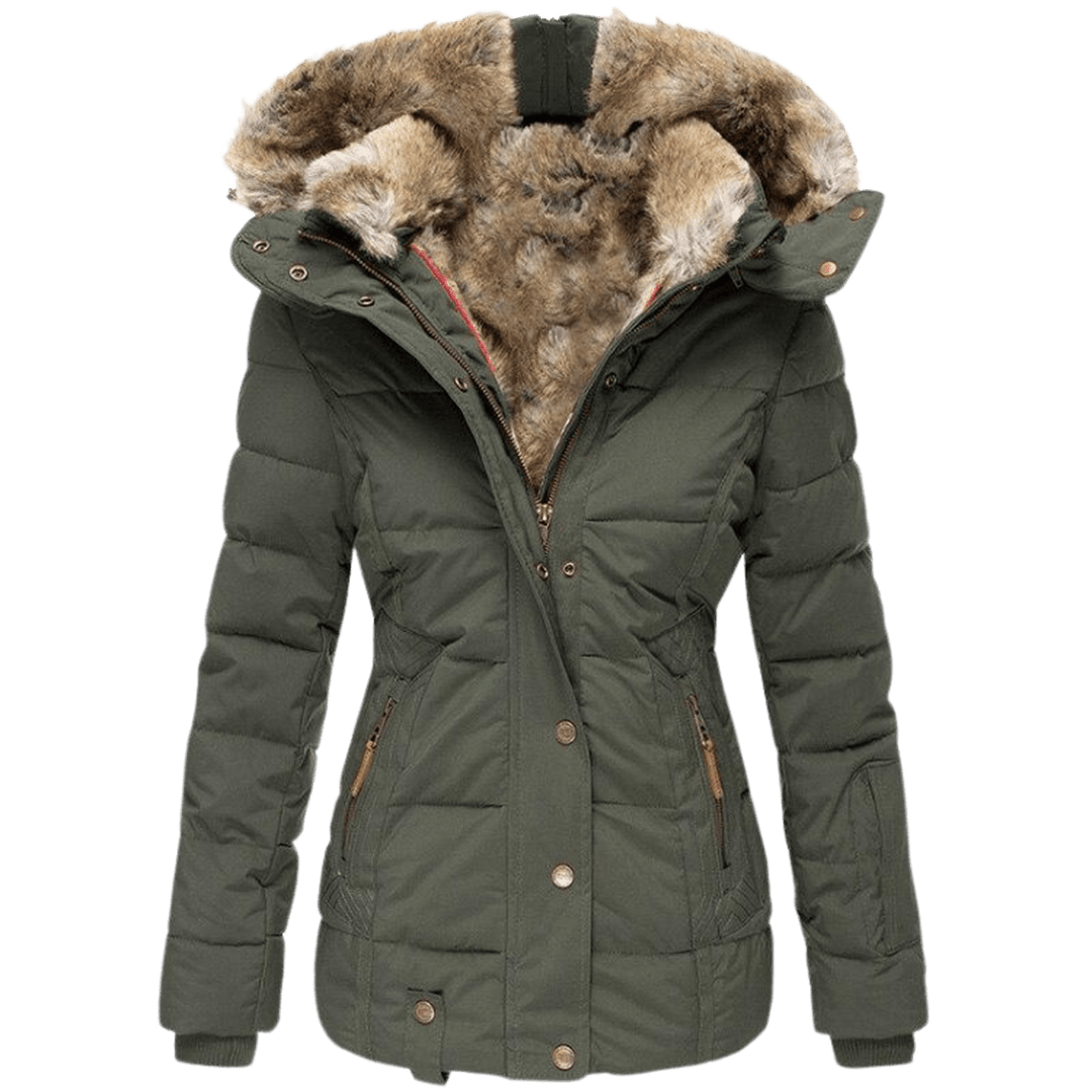 Mune | Women's Winter Jacket with Fur Lining and Slim Fit