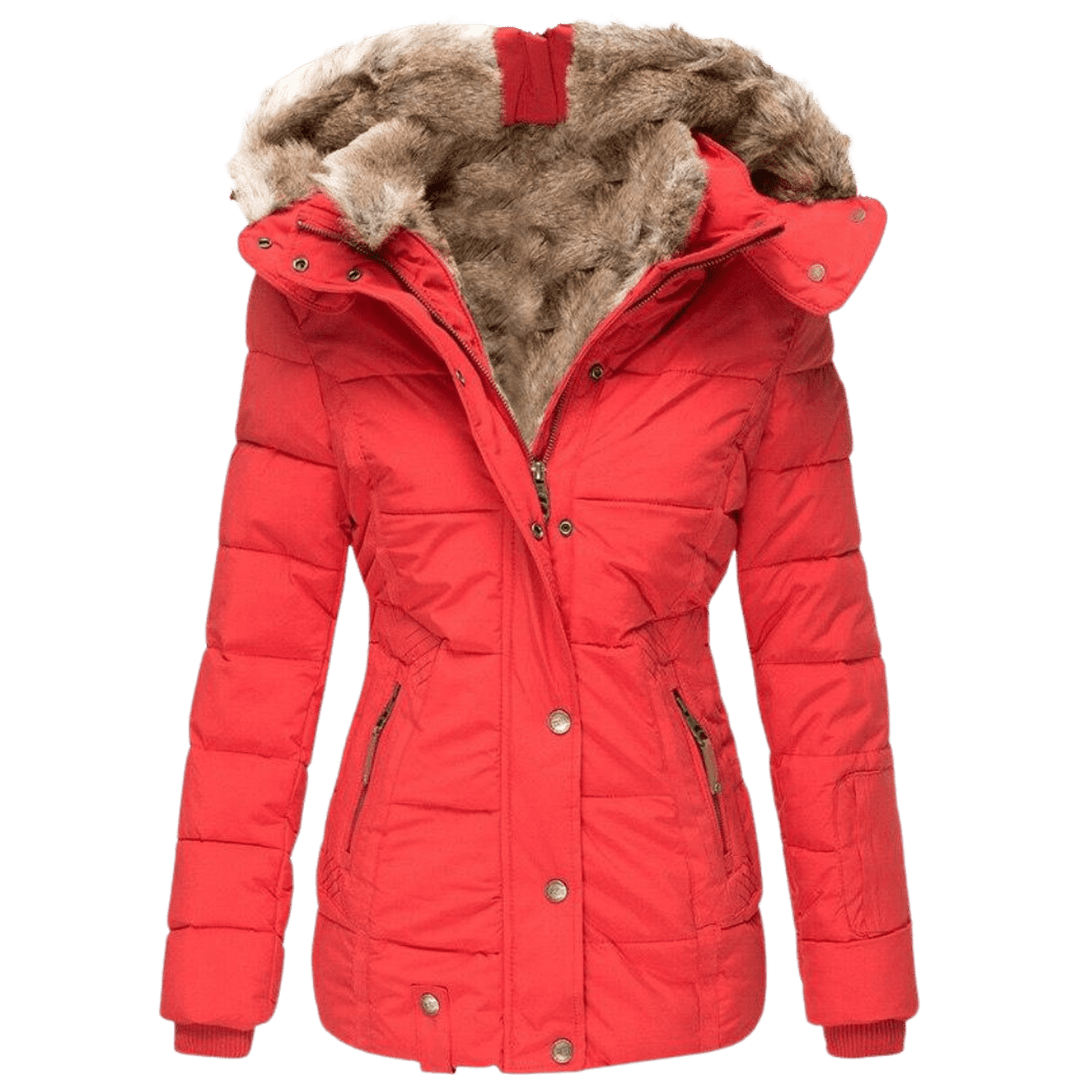 Mune | Women's Winter Jacket with Fur Lining and Slim Fit