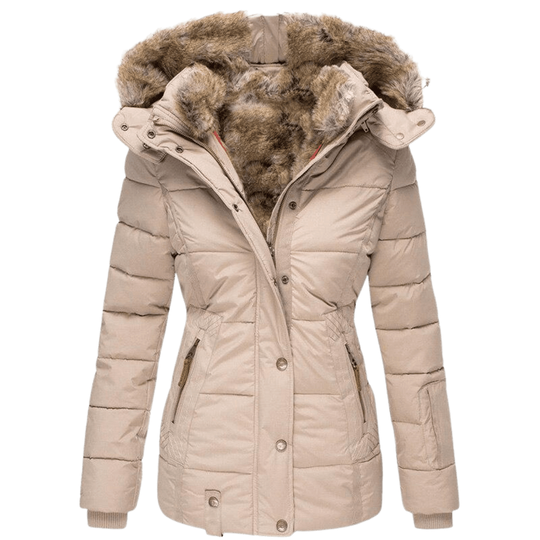 Mune | Women's Winter Jacket with Fur Lining and Slim Fit