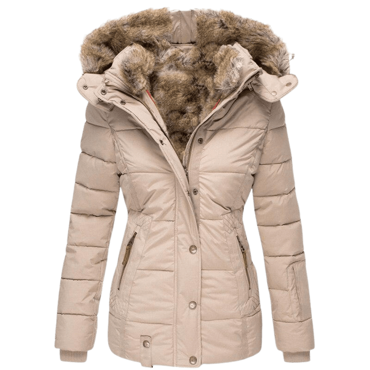 Mune | Women's Winter Jacket with Fur Lining and Slim Fit