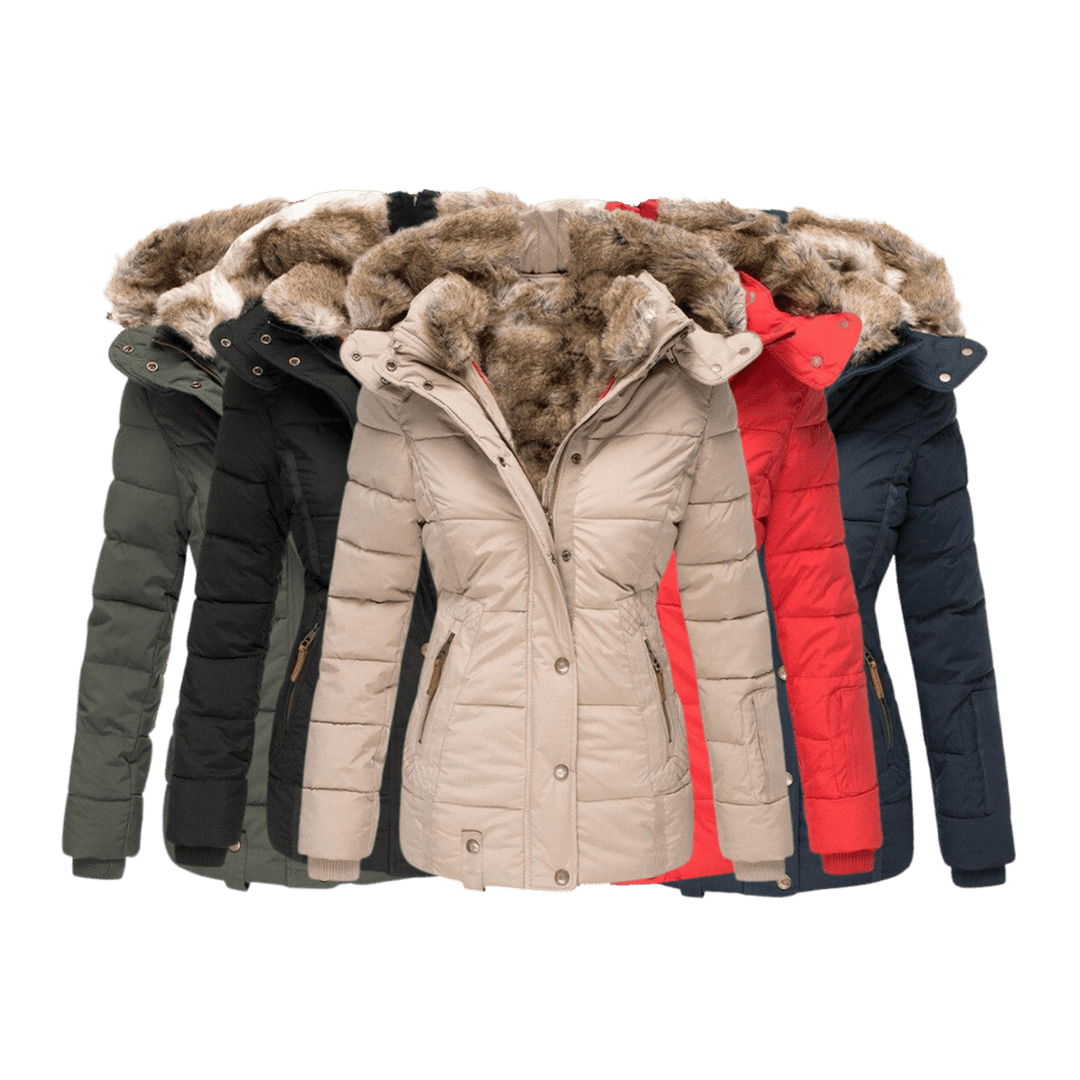 Mune | Women's Winter Jacket with Fur Lining and Slim Fit