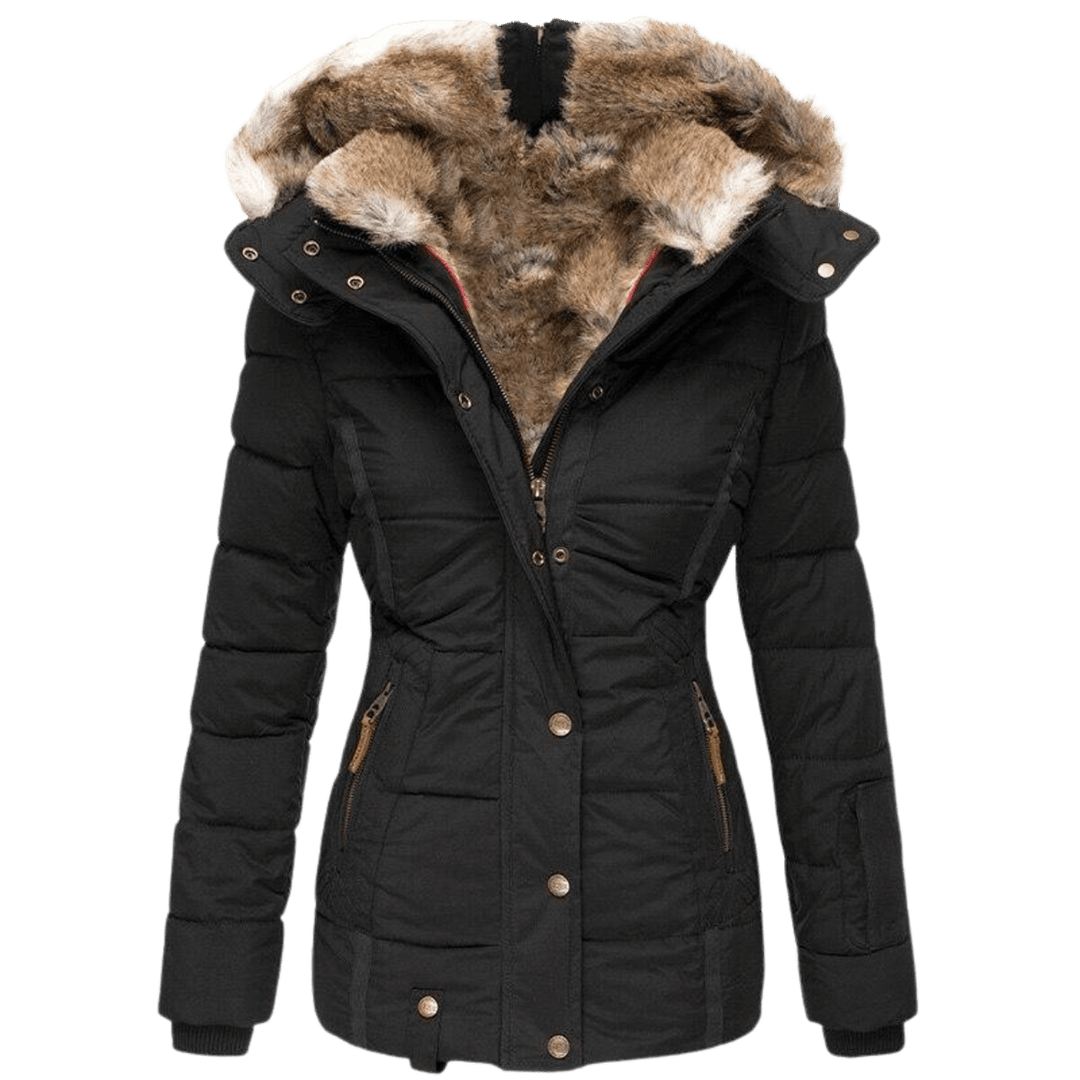 Mune | Women's Winter Jacket with Fur Lining and Slim Fit