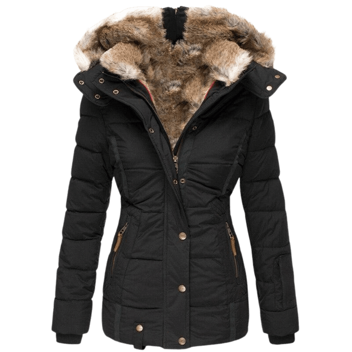 Mune | Women's Winter Jacket with Fur Lining and Slim Fit