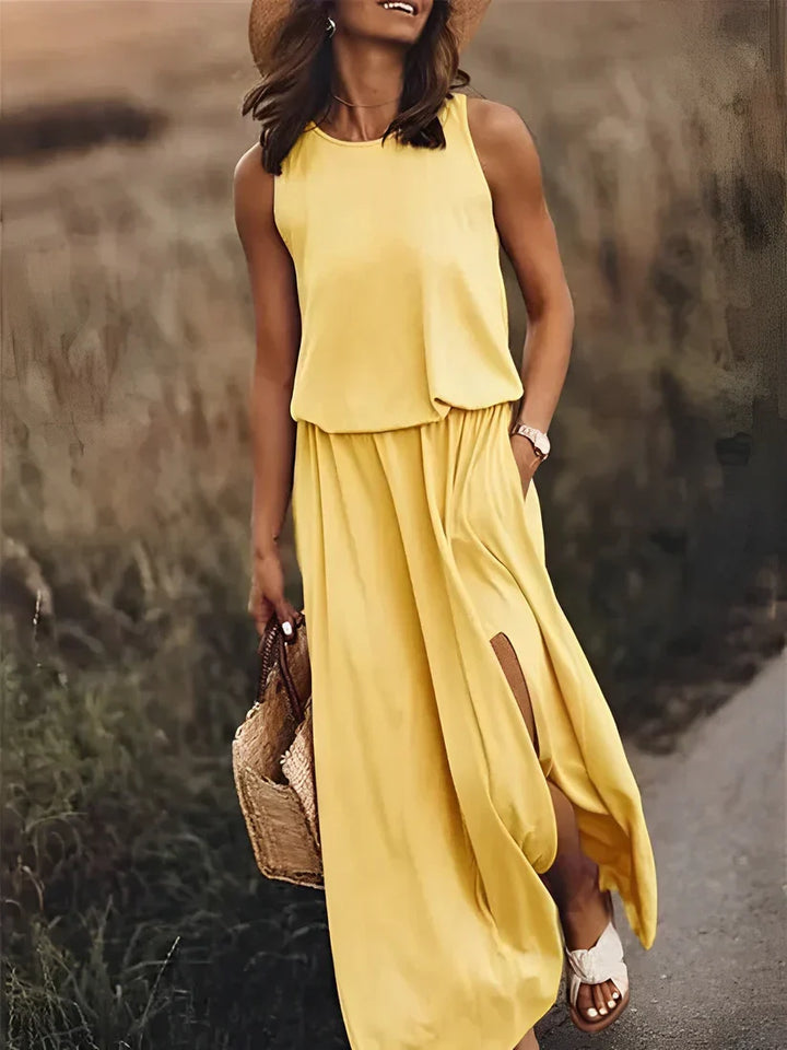 Elegant colorful dress