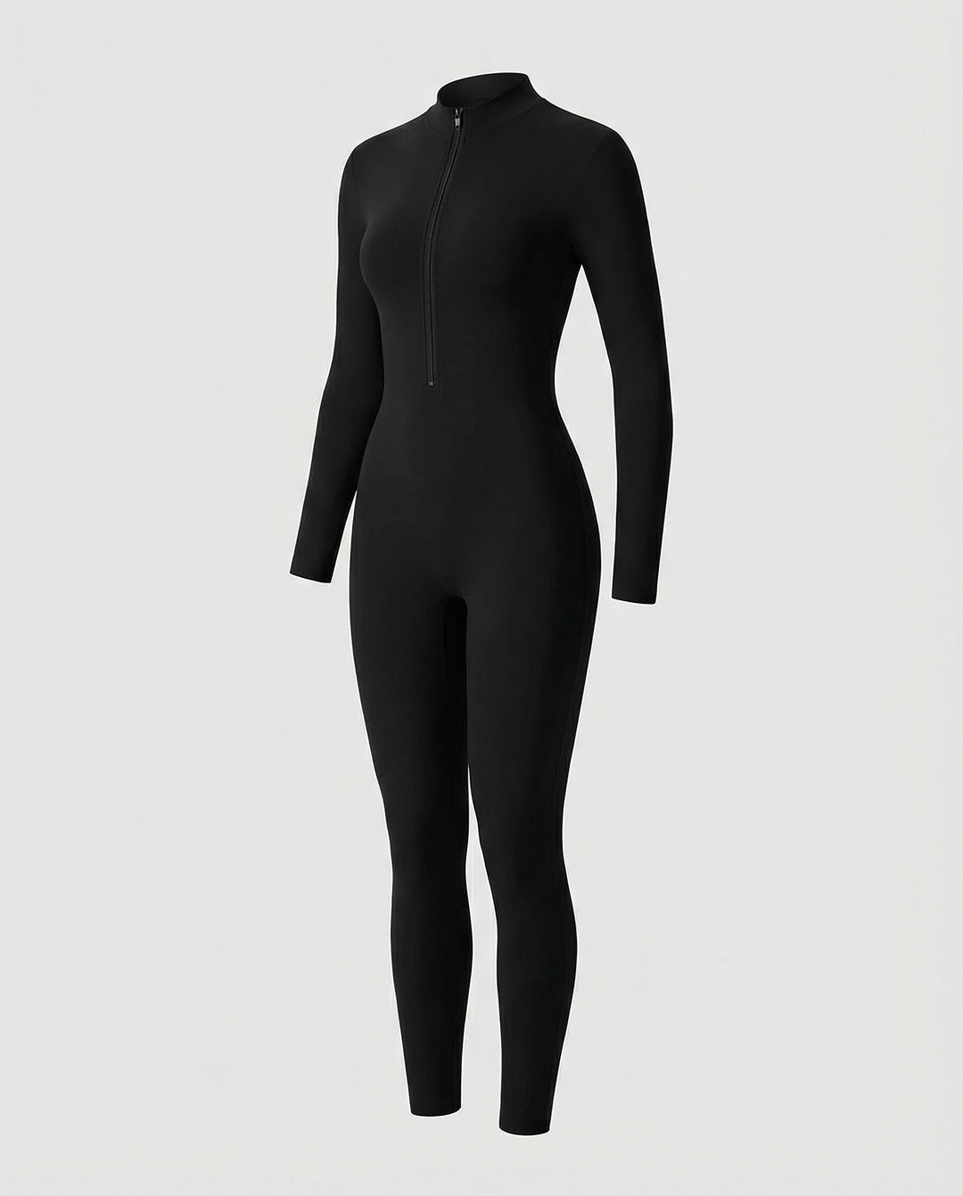 Autumn Stand Collar Women's Jumpsuit