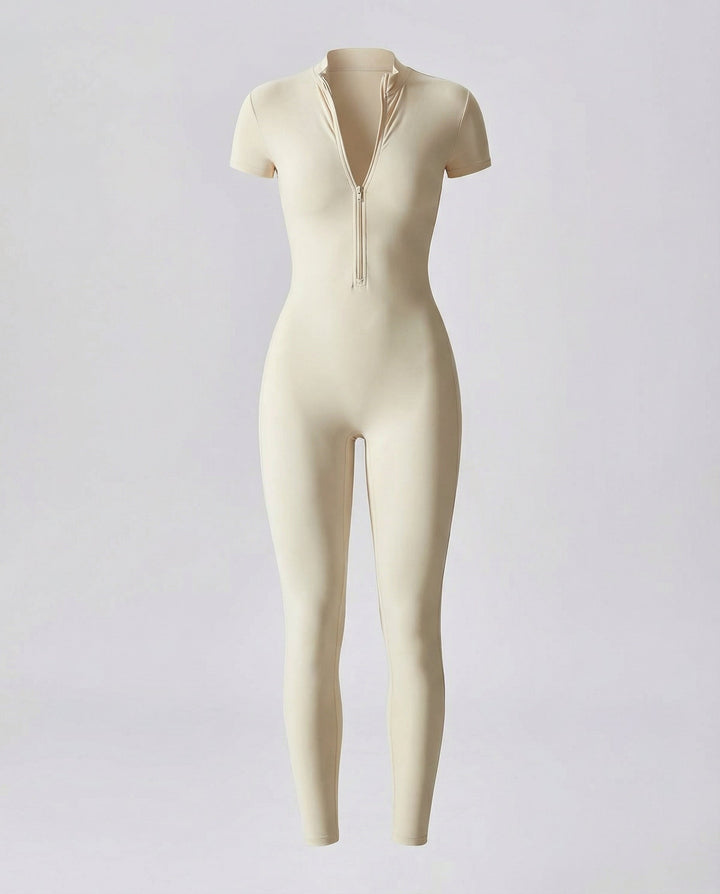 Autumn Stand Collar Women's Jumpsuit