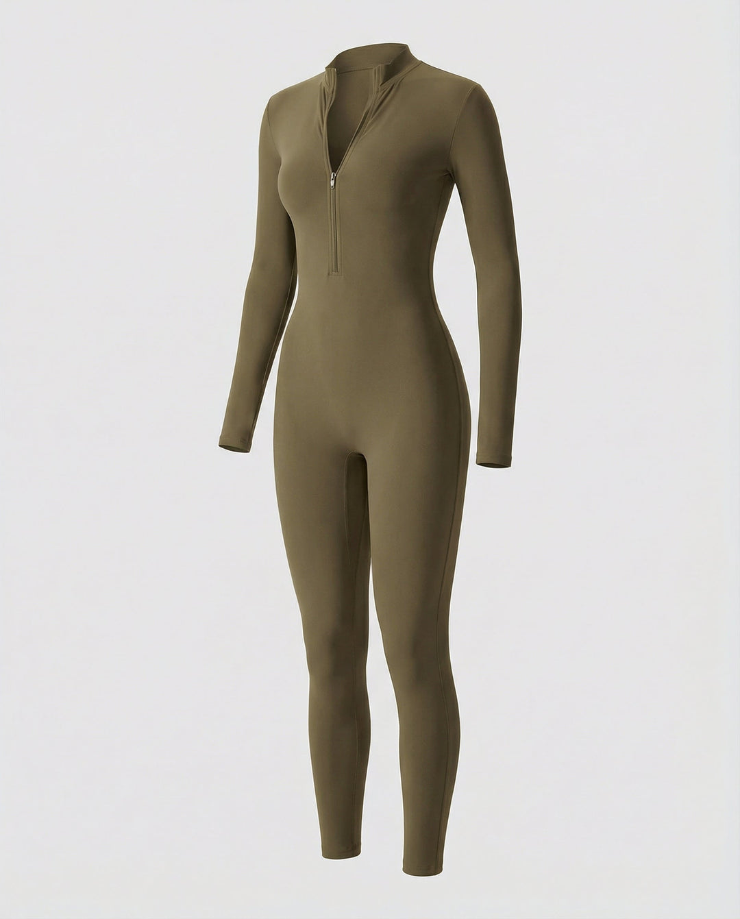 Autumn Stand Collar Women's Jumpsuit
