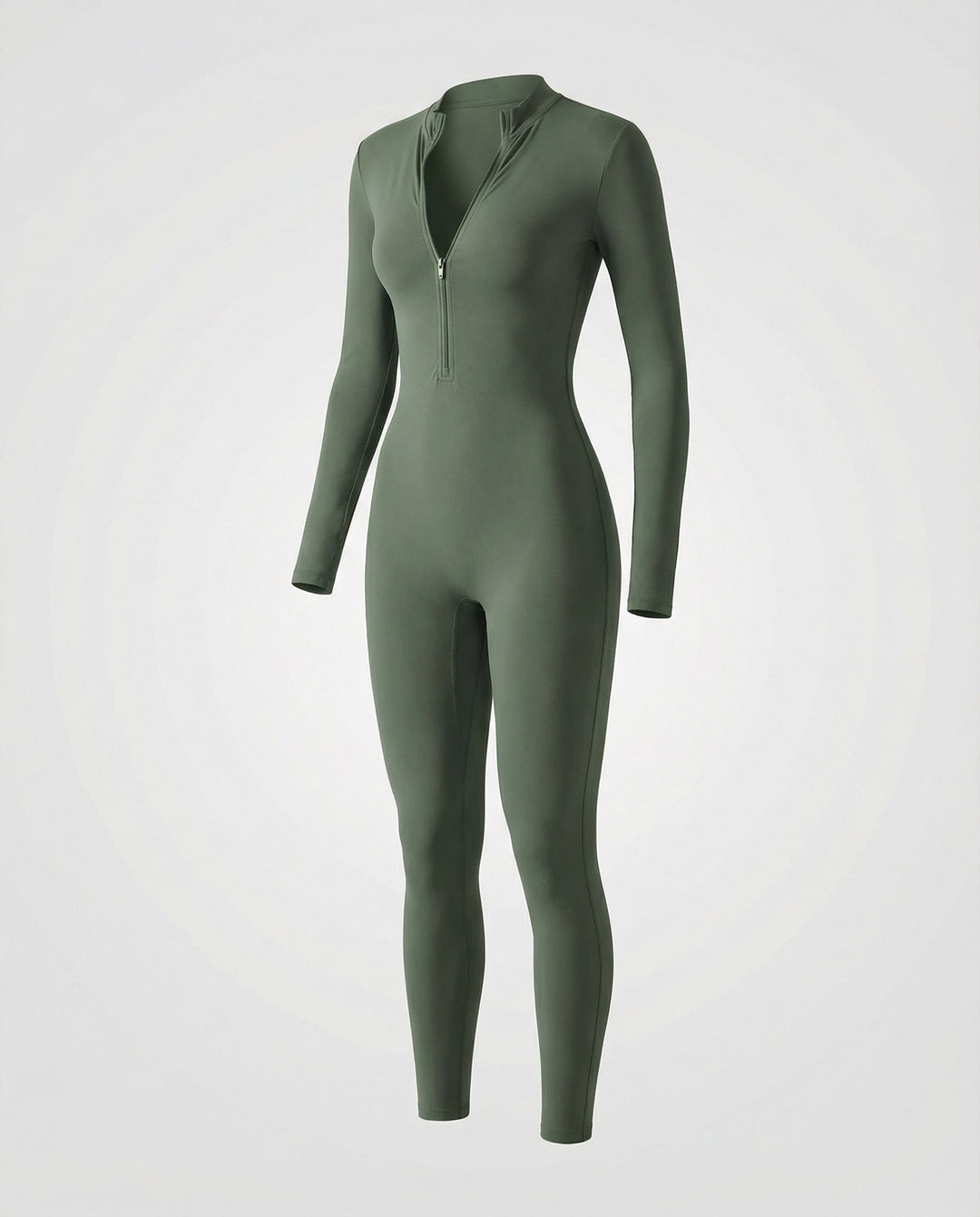 Autumn Stand Collar Women's Jumpsuit