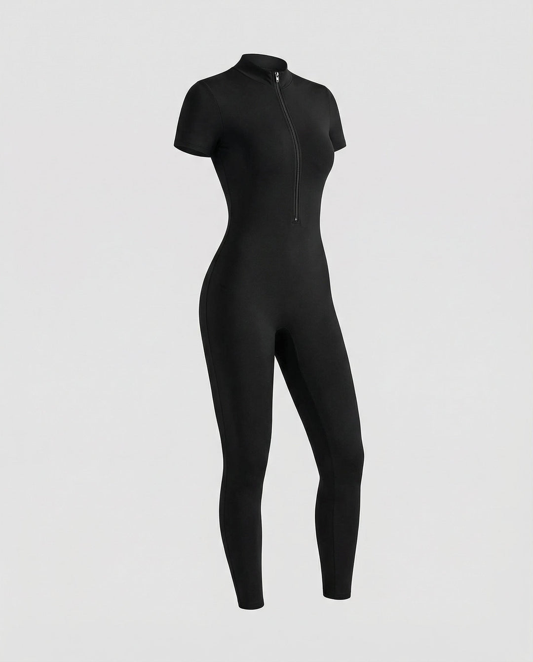 Autumn Stand Collar Women's Jumpsuit