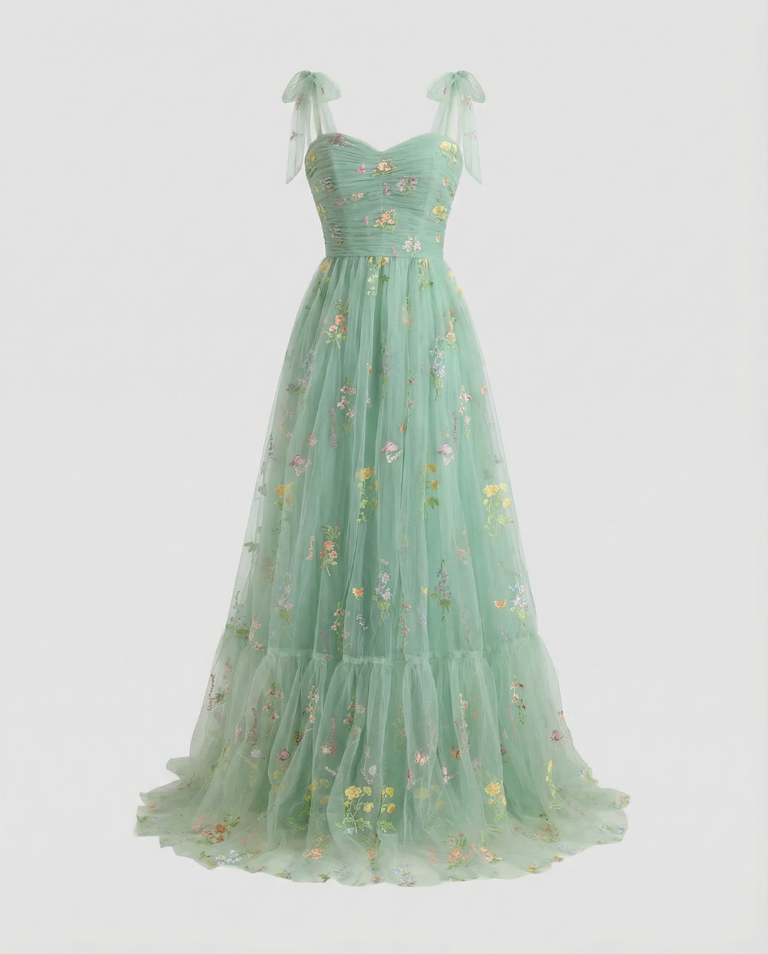 Elegant tulle ball gown women