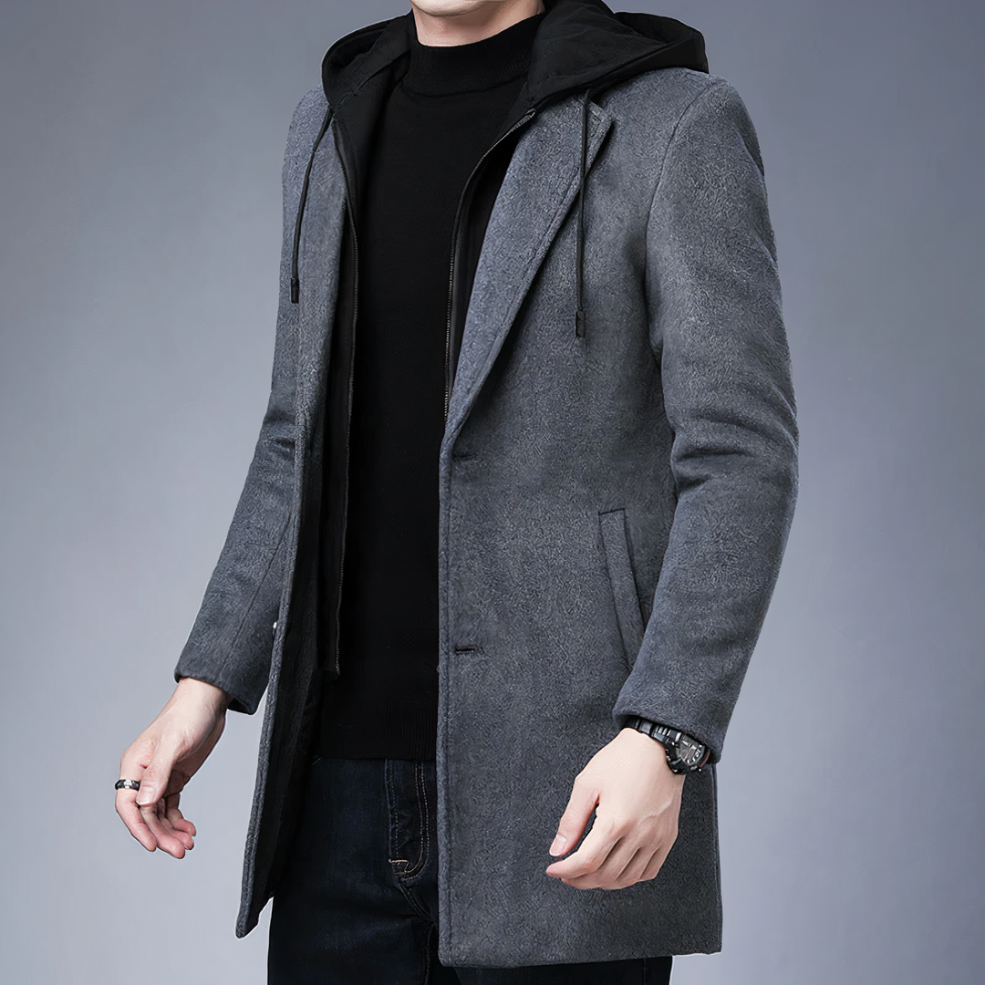 Mune | Wool Trench Coat for Men
