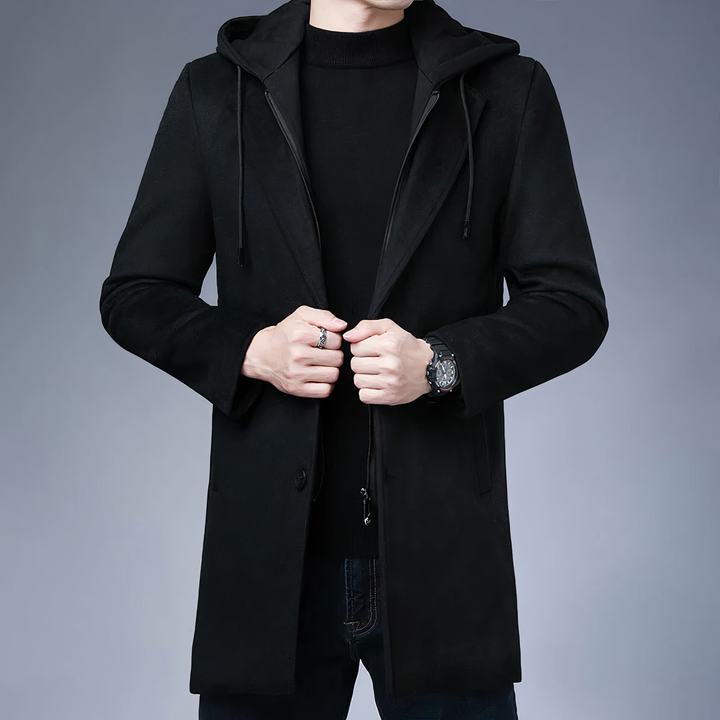 Mune | Wool Trench Coat for Men