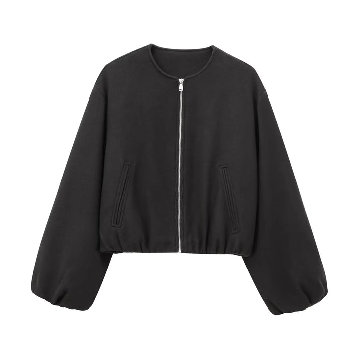 Mune | Women's bomber jacket with zipper and elastic fit