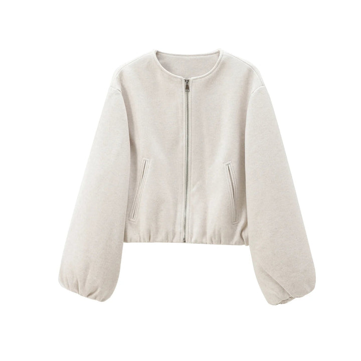 Mune | Women's bomber jacket with zipper and elastic fit