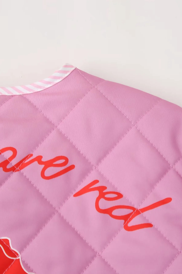 Mune | Print Bow Puffer Jacket