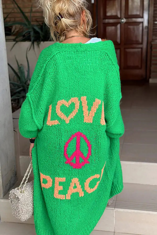 Mune | Love & Peace Cardigan