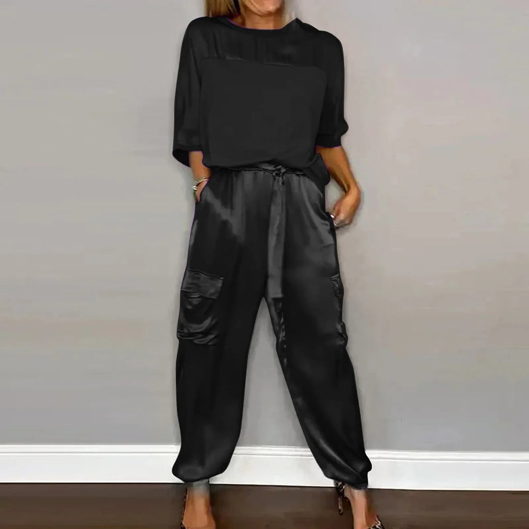 Mune Fashion | Satin Two-Piece