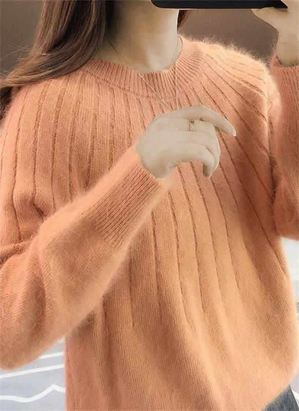 Mune | Fuzzy Knit Sweater