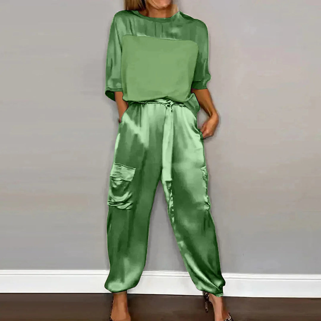 Mune | Satin Two-Piece