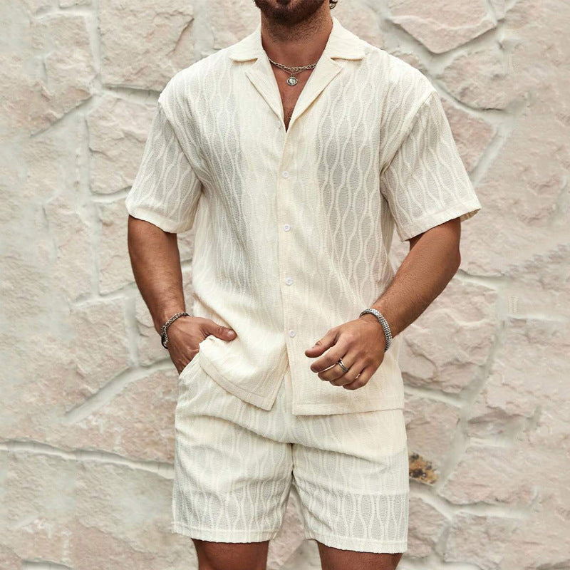 Mune Fashion | Men's Summer Set with Shirt and Shorts