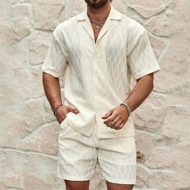 Mune Fashion | Men's Summer Set with Shirt and Shorts