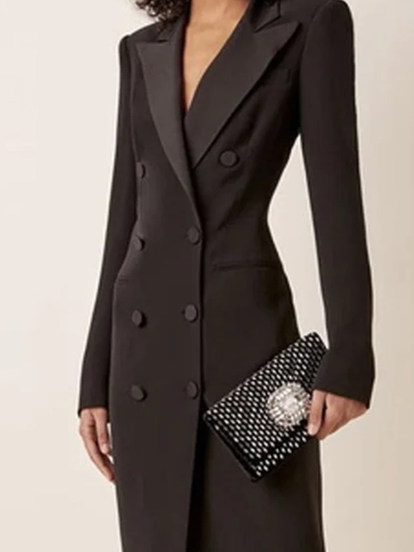 Mune | Elegant Dress with Jacket In Multiple Layers
