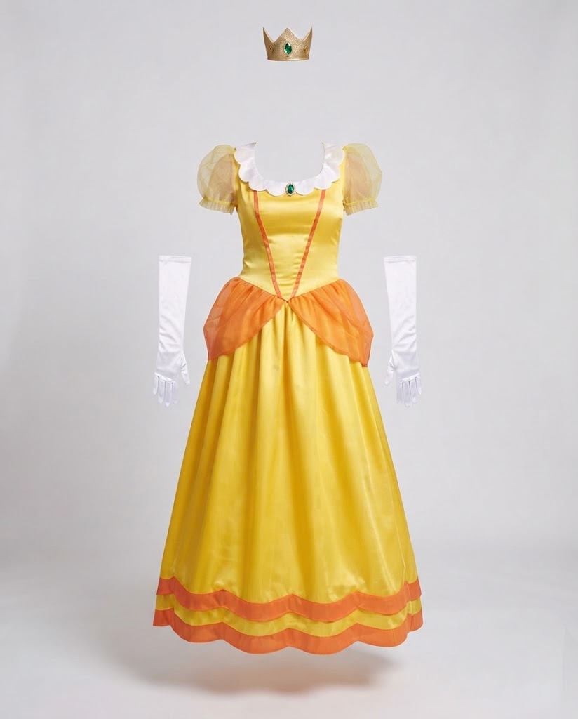 Women’s princess costume with ruffles and accessories Mune Fashion